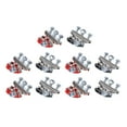 thumbnail image 2 of 5 Pairs Battery Terminals Clamps Brass Galvanized Quick Release Battery Wiring Connector, 2 of 14