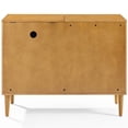 thumbnail image 4 of Allora Table Console Multimédia en Bois de Style Mi-Siècle, Brun Gland/or, 4 of 8