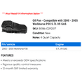 thumbnail image 2 of Pan - Compatible with 2000 - 2005 Workhorse P30 5.7L V8 GAS 2001 2002 2003 2004, 2 of 2