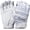 White/White, variant on Franklin Sports Hi-Tack Premium Football Receiver Gloves, White, Adult Large