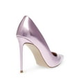 thumbnail image 5 of Steve Madden Vala Pink Metallic Fashion High Heeled Pointed Toe Stiletto Pumps (Pink Metallic, 9), 5 of 9