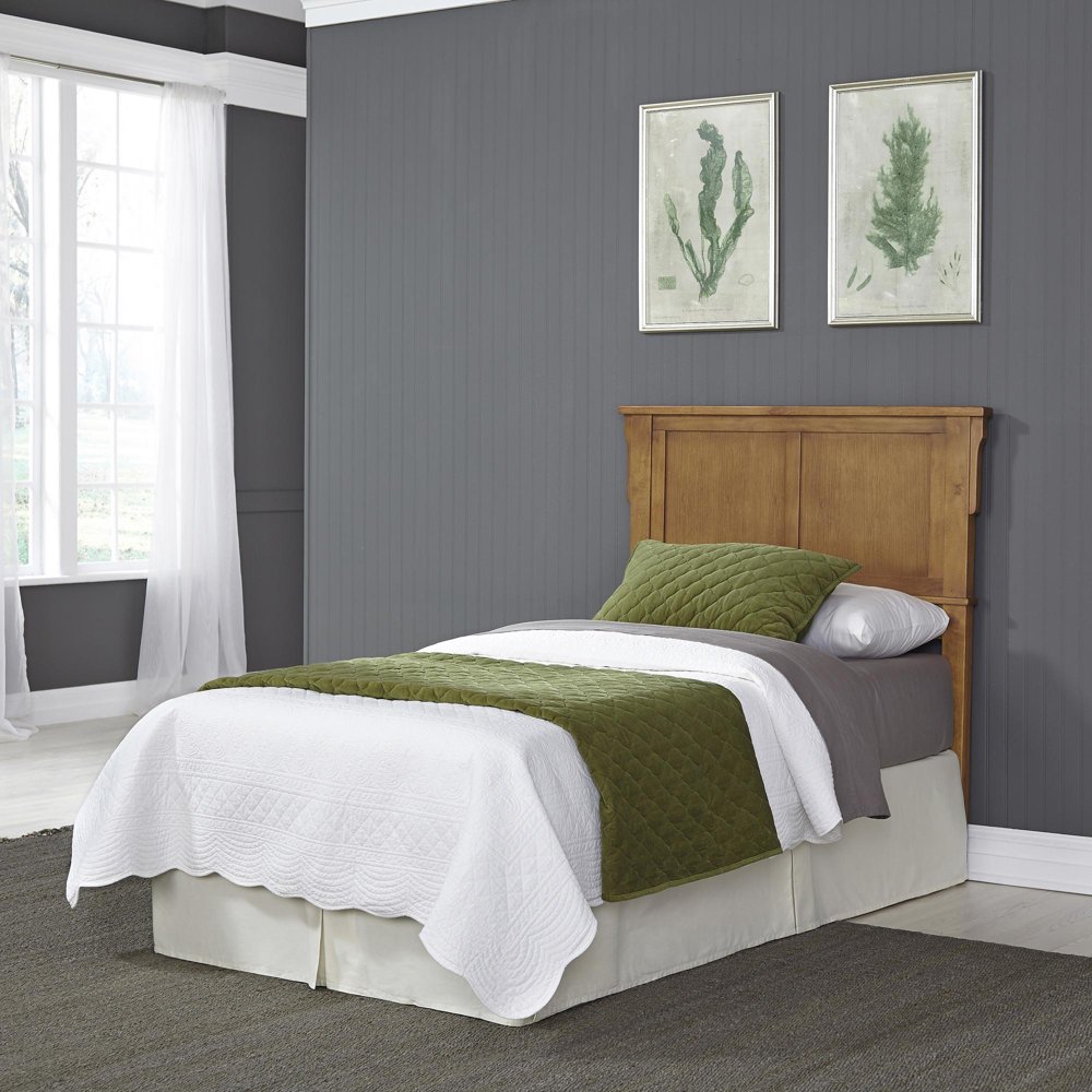 Arts & Crafts Oak Twin Headboard