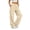 A-Beige473, variant on XIAONU Solid Cargo Wide Leg Pants for Womens Drawstring Waist Flap Side Pockets Sport Trousers