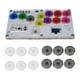 thumbnail image 2 of RP2040 Fighting Keyboard+12PCS Keycaps for Joystick 6 Tekken Game Covered Punk A, 2 of 5