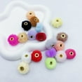 thumbnail image 3 of XmhyTop-A 100pcs 0.79in Fluffy Faux Fur Pom Poms Beads for DIY Jewelry Making Handicrafts Accessories-F27, 3 of 4