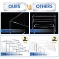 thumbnail image 3 of 10Pcs-Clear Rectangular Furniture Risers Display Stands, 3 of 7