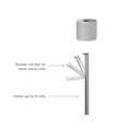 thumbnail image 4 of Joseph Joseph EasyStore Luxe 2-in-1 Toilet Paper Stand, 4 of 5