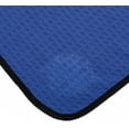 thumbnail image 2 of Professional Korean 70/30 Blend Microfiber Waffle-Weave Drying & Detailing Towels, Soft Suede Edges, 390 GSM, 16x24 Inches, Royal Blue, 3-Pack, 2 of 4