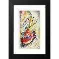 thumbnail image 2 of Wassily Kandinsky 12x18 Black Modern Framed Museum Art Print Titled - Draft for a Mural for Edwin R. Campbell No. 1 (1914), 2 of 5