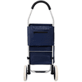 thumbnail image 3 of Tcbosik Foldable Grocery Cart on Wheels - Rolling Cart with Removable Bag - Portable Shopping Trolley - Blue, 3 of 11