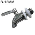 thumbnail image 2 of Yirtree Updated More Durable Beverage Dispenser Replacement Spigot,Stainless Steel Polished Finished, Water Dispenser Replacement Faucet Dispenser Wine Barrel Faucet Juice Tap, 2 of 8