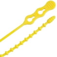 thumbnail image 1 of Ancor Reusable Beaded Cable Ties - 18" - Yellow - 10-Pack, 1 of 3
