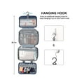 thumbnail image 4 of PULLIMORE Toiletry Bag Cosmetic Travel Bag, Portable Water Resistant Hanging Makeup Organizer Storage Pouch Case, Travel Essentials Kit (Black), 4 of 9