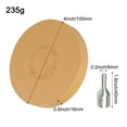 thumbnail image 3 of 2PCS Rubber Scraper Erasers with Adapter Eraser Disc for Drill Removal ​Films, 3 of 10