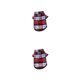 thumbnail image 2 of Ropa para Perros Greeniant Ropa Transpirable para Cachorros Chaleco Cuatro Estaciones Rojo L 2Conjunto, 2 of 6