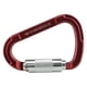 thumbnail image 1 of Mosqueton De Aluminio Tipo D Con Seguro 25Kn Gim Sports  Gm-112, 1 of 3