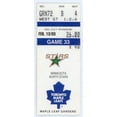thumbnail image 1 of Minnesota North Stars vs. Toronto Maple Leafs Vintage Ticket Stub Maple Leaf Gardens 1993, 1 of 1