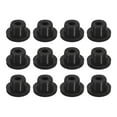 thumbnail image 1 of Unique Bargains 12 Pcs Black Plug Holes, H15 Rubber Button Plug for 14mm/0.55' Hole, 1 of 6