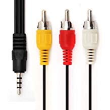 Tacpower Av A V Audio Video Tv Cable Cord Lead For Panasonic Portable Dvd Player Dvd Ls92 Walmart Com Walmart Com