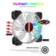 thumbnail image 5 of COOLMOON 120 mm RGB Ventilador de refrigeración Chasis Magnífico radiador silencioso (ventilador único) Ehuebsd Para estrenar, 5 of 9