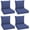 Navy Blue, variant on Mvpipi Outdoor Chair Cushions Set of 4, 24 x 24 Inch Patio Furniture Cushions with Splash-Proof Covers, Outdoor Cushions for Patio Furniture Replacement,Khaki