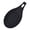 Black, variant on 2-sets Silicone Spoon Rest Heat-Resistant Kitchen Utensil Holder Easy-to-Clean Spoon Pad Multi-Use Snack Dish Fruit Plate(One Size,Gray)