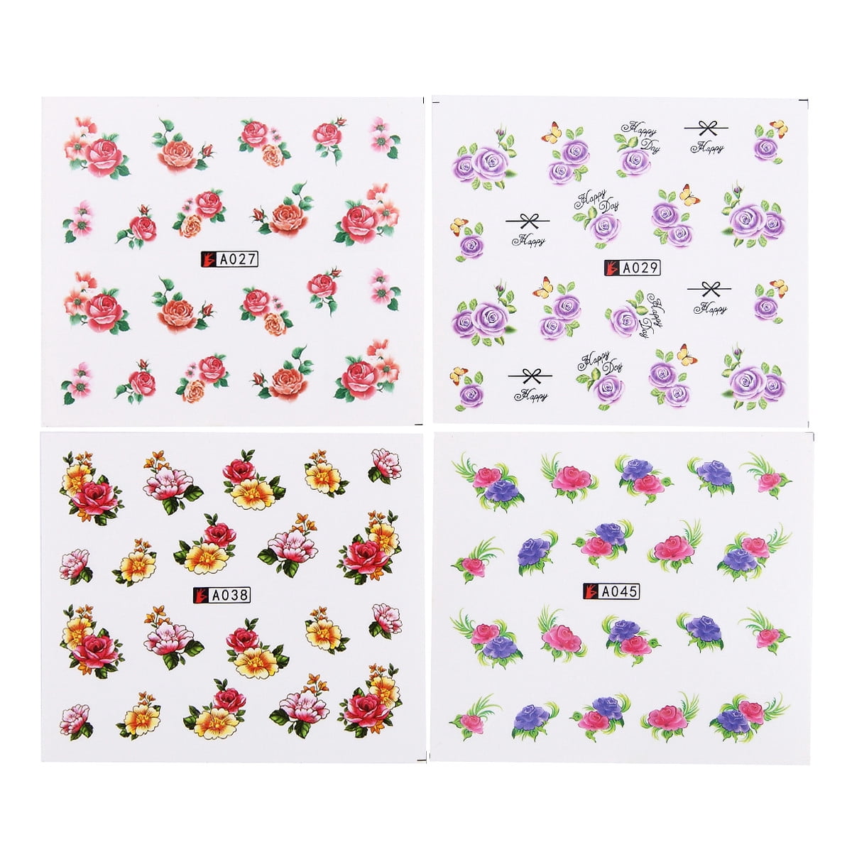 Nail Color Strips Neutral Nails Stickers for Kids Seashell Stickers Nail Stickers for Girls Ages 7-12 Power Puffs Girls Nail Decals Saints Stickers Water Nail Decals French Nail Stickers Toes Letter
