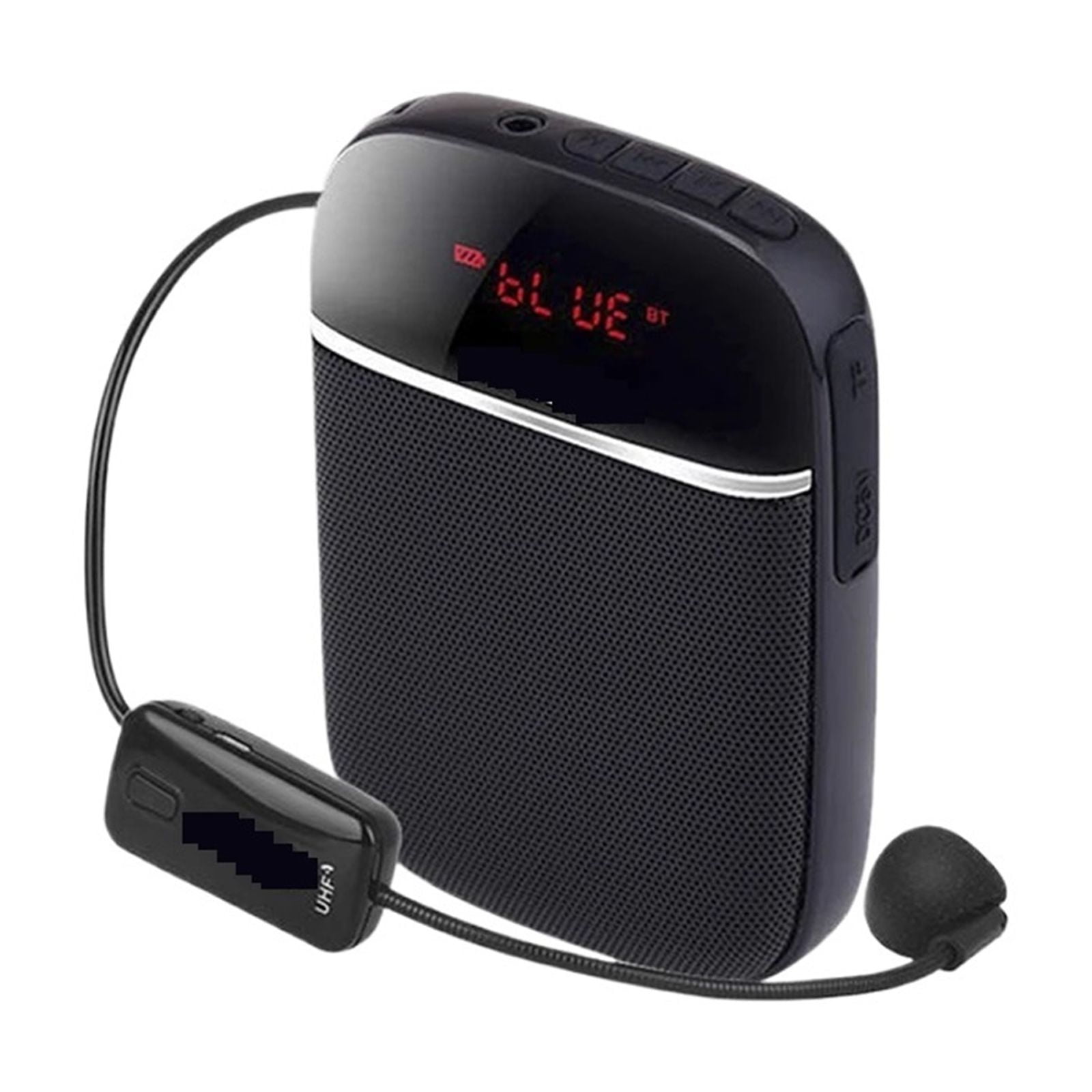 10W Wired/UHF Wireless Mini Fashion Microphone Guide Headset Teaching Lecture Dedicated Portable Amplifier ,Powerful Voice Amplifier