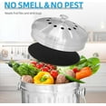 thumbnail image 4 of 6 Pack Compost Filters for Countertop Bin, 6.7 Inch Charcoal Bucket Home Kitchen Bin Pail Filter Relpacement Refill Set -, 4 of 4