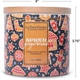 thumbnail image 5 of Colonial Candle Spiced Gingerbread Scented Jar Candle, Holiday Deco Collection, 3 Wick, Brown, 14 oz - Up to 60 Hours Burn, 5 of 5
