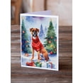 thumbnail image 2 of Boxer Christmas Greeting Cards Pack of 8 7 in x 5 in, 2 of 3