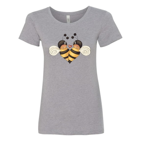 Inktastic Valentine's Day Bumble Bees Women's T-Shirt