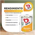 thumbnail image 4 of pintura berel berelex vinil acrílica interior/exterior 4l color blanco semimate, 4 of 8