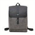 thumbnail image 5 of Sac Rétro à Contraste de Couleurs pour Homme, Sac d'École Simple à Grande Capacité, Sac pour Ordinateur, 5 of 5