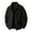 Black, variant on GrmtClth Autumn Mens Corduroy Minimalist Overshirt Jacket Long Sleeve Snap Buttons Loose Fit Cool Evening Daily Outerwear White M