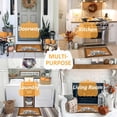 thumbnail image 6 of Hello Fall Door Mat Outdoor, Fall Decorations for Home Non-Slip Thanksgiving Doormat Low Profile Autumn Fall Pumpkin Welcome Rug for Home Indoor Outdoor Decor 17 x 30 Inch, 6 of 6