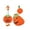E, variant on Halloween Candy Corn Goose Costume Outfit, Candy Stripe Decor Clothes for Large Lawn Goose Statue, Fall Harvest Holiday Apparel for Yard Porch Garden Indoor Outdoor Halloween Party Decorations