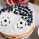 thumbnail image 4 of WASHWEPE 6Ud Adornos De Fútbol Para Pastel Creativa Para Cumpleaños Y Eventos, 4 of 8