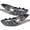 Ultra Shine Sterling Chrome Plated Housing, variant on AKKON - For Elantra Black Bezel Dual DRL Daylight LED Strip Projector Headlights Front Lamps Left + Right