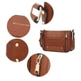 thumbnail image 6 of MKF Collection Noemi Shoulder Bag Women's Crossbody Bag Handbag Purse by Mia K, 6 of 6