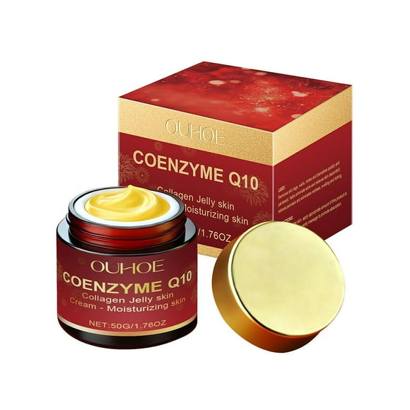 50gOUHOE Coenzyme Q10 Collagen Cream Daily Skin Moisturizing Smooth Multifunctional Care Cream OU-A05-0585-01