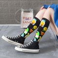 thumbnail image 5 of Fuzoiu Gnomes With Sunflowers Print Adult Stockings,Crew Socks,Unisex Fashion Socks, Casual Sports Socks,Comfortable Crew Socks for Everyday Wear and Sports, 5 of 6