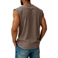 thumbnail image 3 of Men's We the People Patriotic Tank Top 1776-2026 250th Anniversary USA American Flag Graphic Tank Tops 4th Of July USA Independence Day Patriotic Tees USA Muscle Round Neck Summer Vest,Brown 2XL, 3 of 3