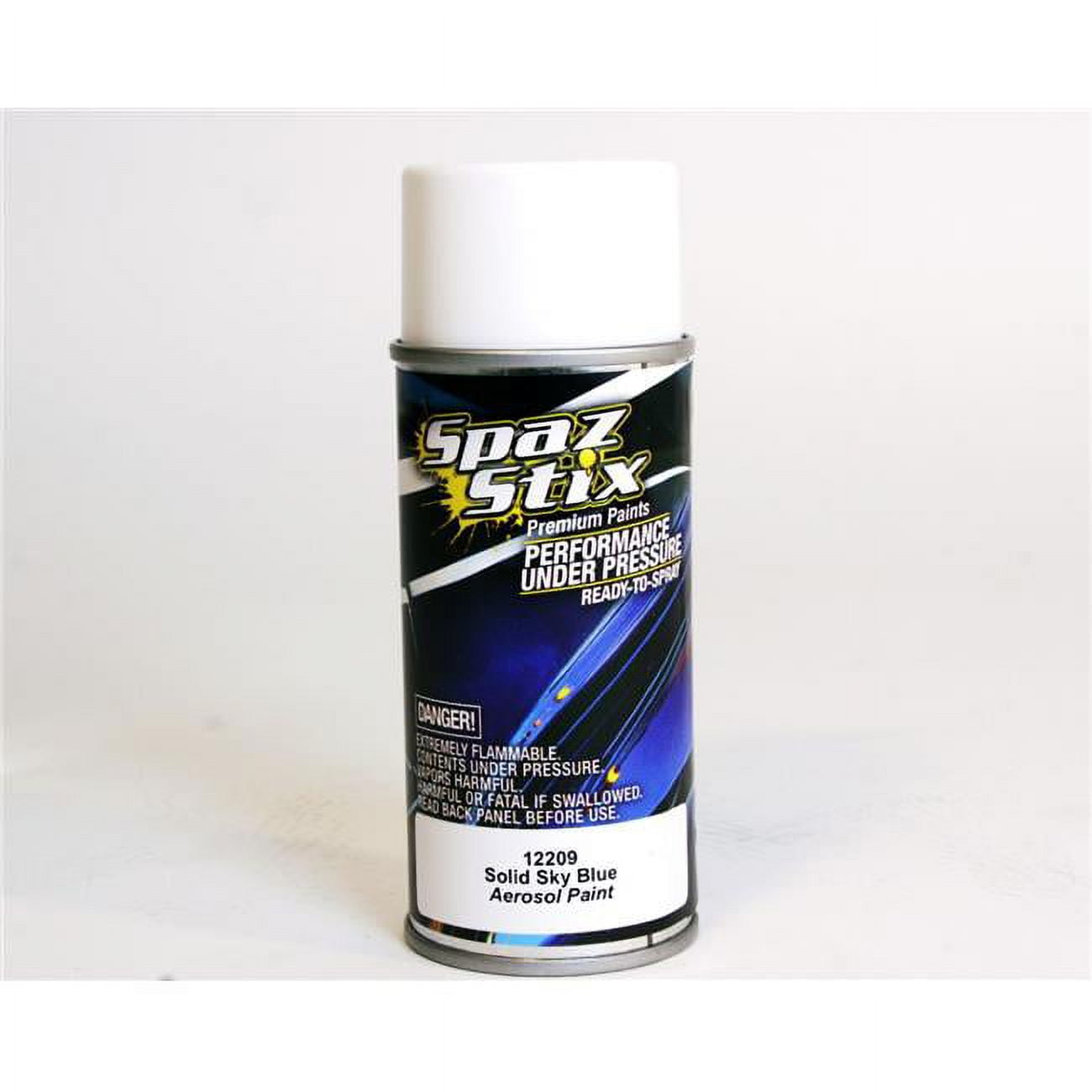 Spaz Stix SZX12209 Solid Sky Blue Aerosol Paint - 3.5 oz