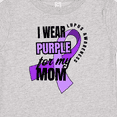 thumbnail image 4 of Inktastic I Wear Purple For My Mom Lupus Awareness Boys or Girls Baby T-Shirt, 4 of 5