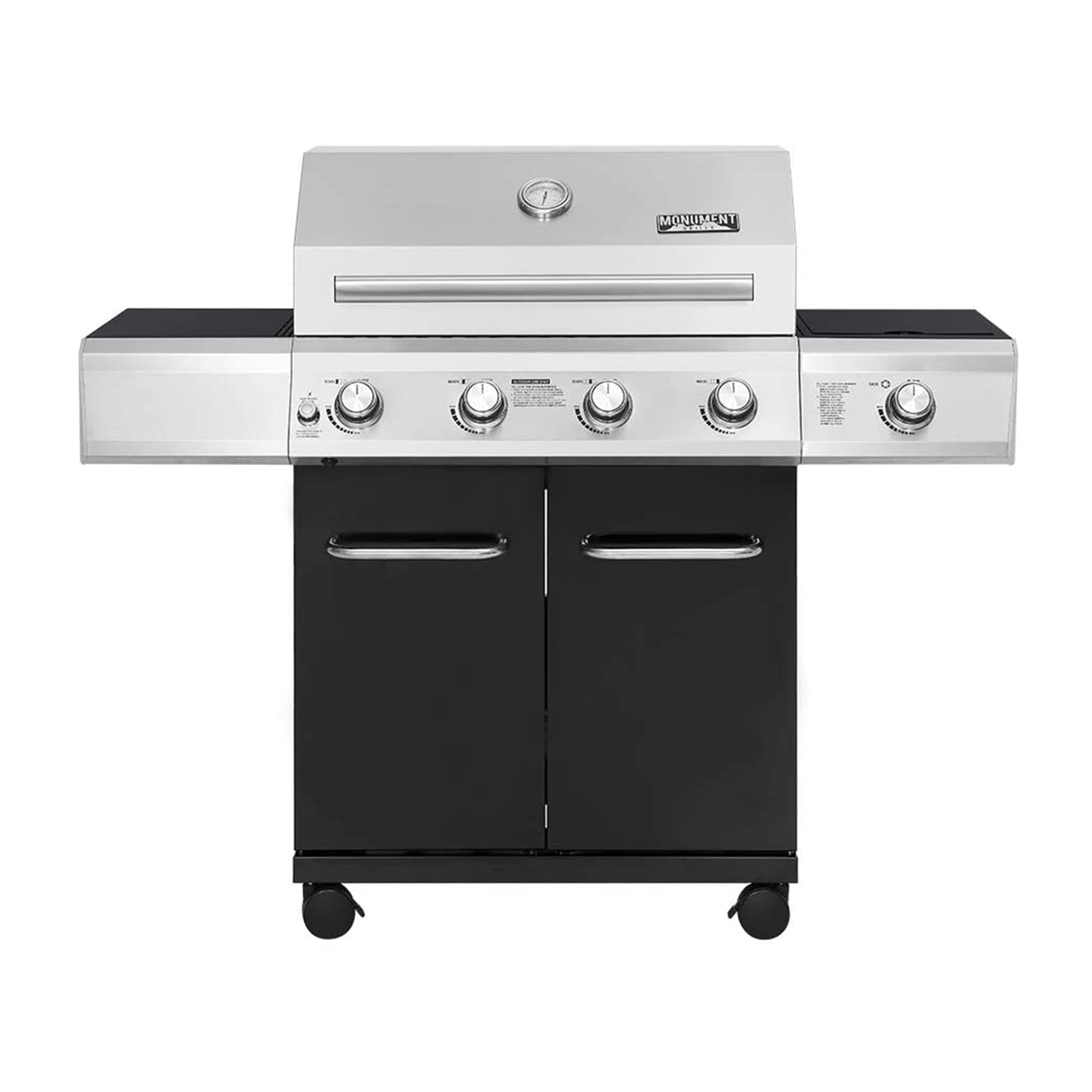 Monument Grills 4 Burner LED Control Stainless Steel Propane Gas Grill - image 2 of 6