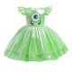 thumbnail image 1 of Disney divertido Mike Wazowski niñas princesa vestido niños Navidad carnaval cumpleaños fiesta Cosplay monstruo Universidad disfraz 6-7T (etiqueta 130) Gao Jinjia LED, 1 of 2
