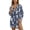 Blue Sea Turtle Print, variant on Renewold Beach Cover Ups for Women Breathable Bikini Coverups with Pocket Hawaii Button Down Shirts for Women Long Shirt Bathing Suit Cover Up Vacation Clothes, Hibiscus Plumeria Leaf Print, S