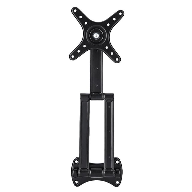 Herwey Support Mural Inclinable Pivotant, Support/support pour Téléviseur Plat LED LCD de 10 à 27 Pouces, Support Mural pour Téléviseur, Support Mural pour Téléviseur