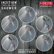 Delta In2ition HSSH 1.75 GPM 4-Setting - 58499-SS - Stainless